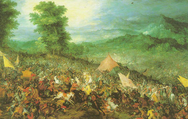 Jan Brueghel The Battle of Issus China oil painting art